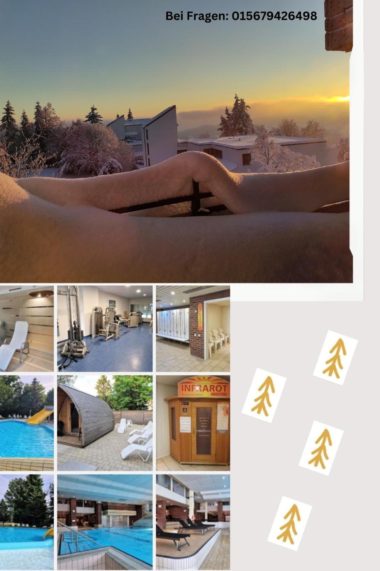 Pools, Sauna Und Balkon Mit Panoramablick *
